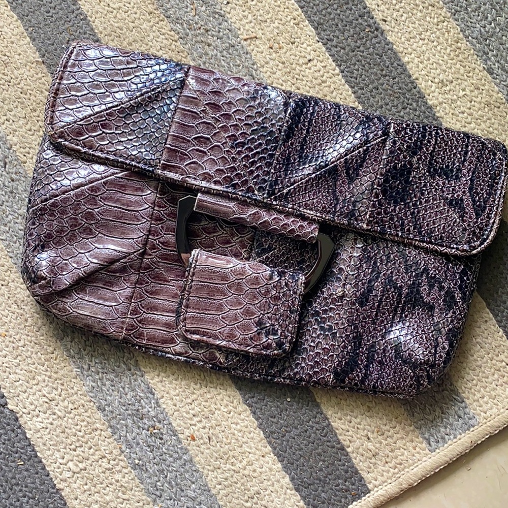 EUC BCBGeneration oversized envelope clutch